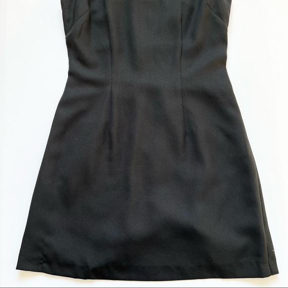 ♦️SOLD♦️ vintage 1990’s little black dress Moda Int’l Size 4 short evening dress - Picture 6 of 13